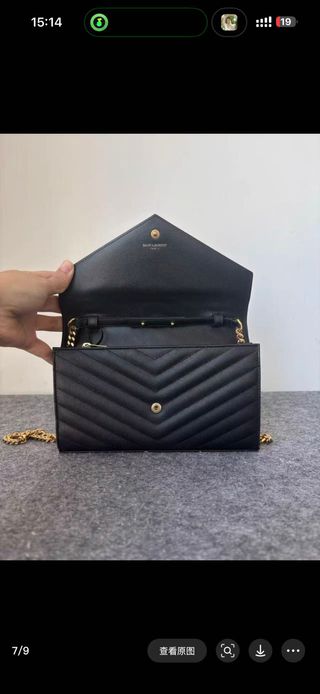 Bolso YSL Negro Pequeño