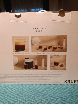 Cafetera Nespresso Vertuo Pop Blanca