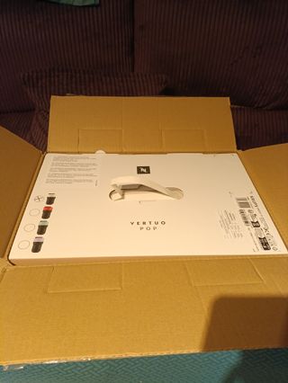 Cafetera Nespresso Vertuo Pop Blanca