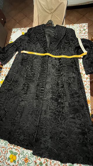 Cappotto lungo nero