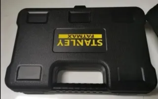 Stanley Fatmax Bolsa y set accesorios.