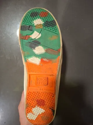 Zapatillas Gioseppo Beige y Gris