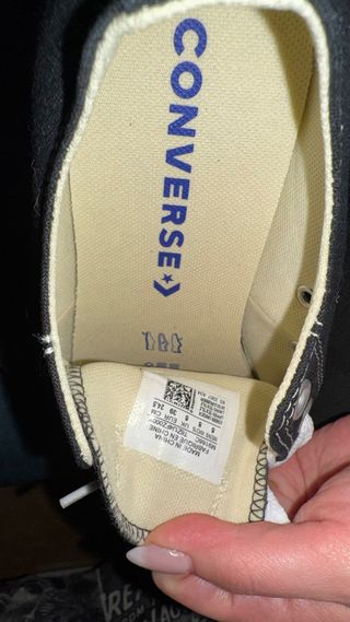 Converse All Star Negras Talla 39 Nuevas