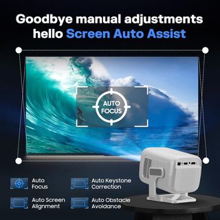 Proyector Portátil Nuevo Blanco