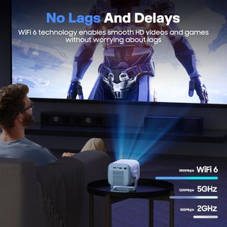 Proyector Portátil Nuevo Blanco