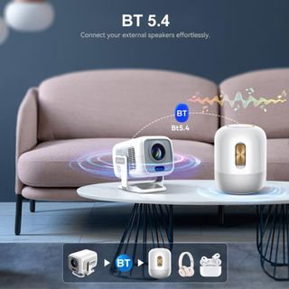 Proyector Portátil Nuevo Blanco