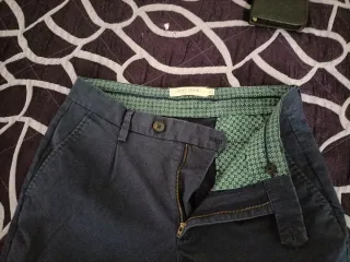 2 Pantalones Chinos T-40 Green Coast