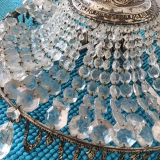 Lámpara lágrimas cristal