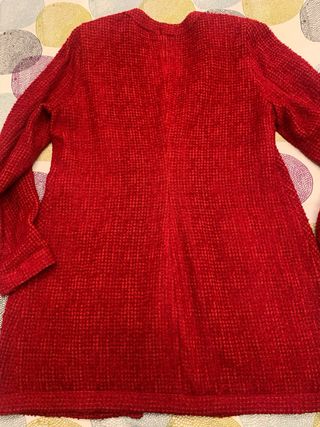 Vestido Zara Invierno Rojo