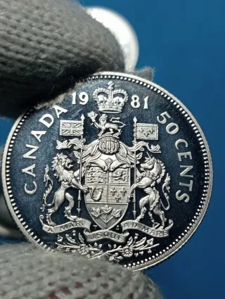 Monete Canada 1981 - 1, 5, 25, 50 Cents