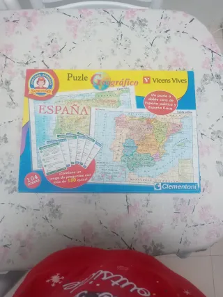 Puzzle Geográfico España Clementoni 104 piezas
