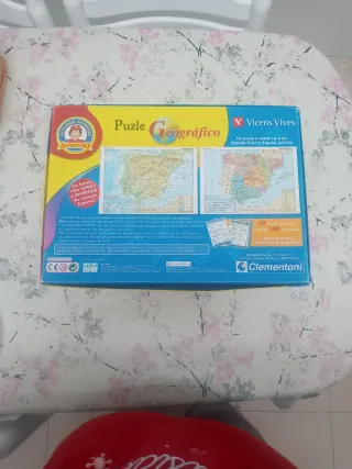 Puzzle Geográfico España Clementoni 104 piezas