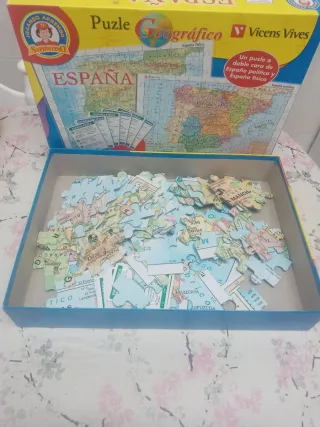 Puzzle Geográfico España Clementoni 104 piezas