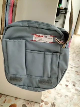Bolso bandolera Reebok azul