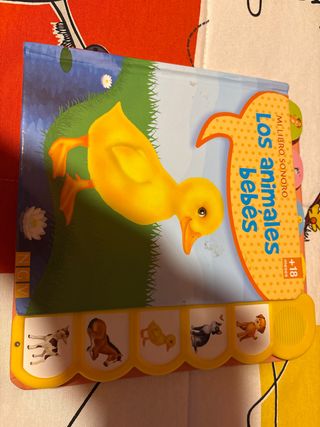 libro sonoro de los animales bebés