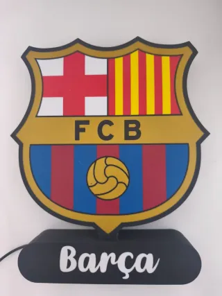 Lámpara FC Barcelona Personalizada