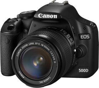 Canon EOS 500D Cámara Digital SLR + Objetivos