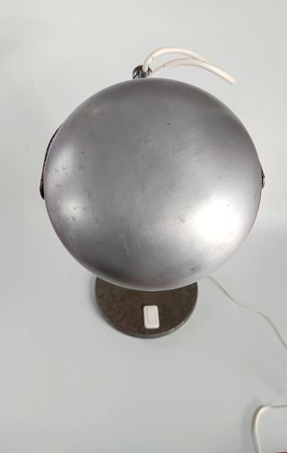 LÁMPARA AÑOS 70 EYEBALL AJUSTABLE