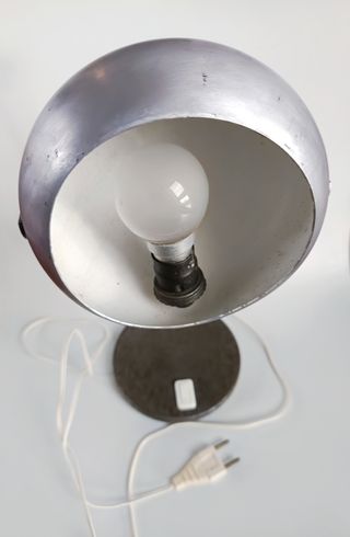 LÁMPARA AÑOS 70 EYEBALL AJUSTABLE