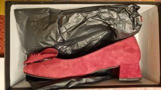 Zapatos de ceremonia granates