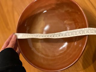 Set zuppiera e 7 tegamini in ceramica