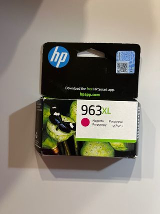 Tinta HP 963XL Negra y magenta