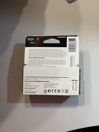 Tinta HP 963XL Negra y magenta