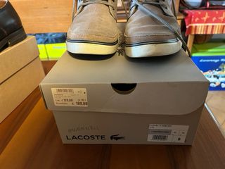 Scarpe Lacoste uomo beige/grigie