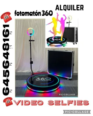 Alquiler Fotomatón 360