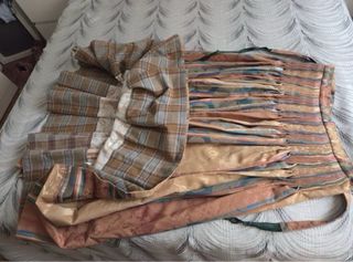 Falda Baturra artesanal.Hecha a Mano