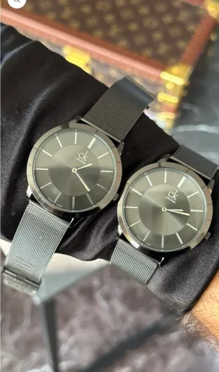 Reloj Calvin Klein Minimalista Negro/Gris