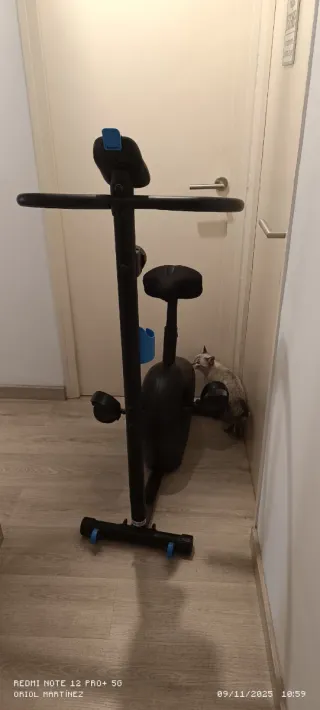 Bicicleta Estática Domyos 120 como nueva Decathlon