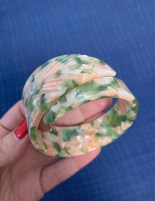 Brazalete Bimba y Lola Nácar Flores