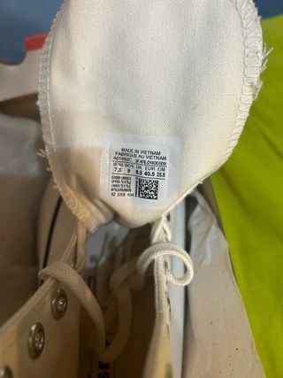 Converse Chuck Taylor 70 Blancas SIN ESTRENAR