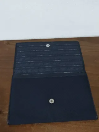 Pochette porta carte Versace nera