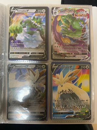 Album Cartas Pokemon Mega Ampharos EX Zeraora V