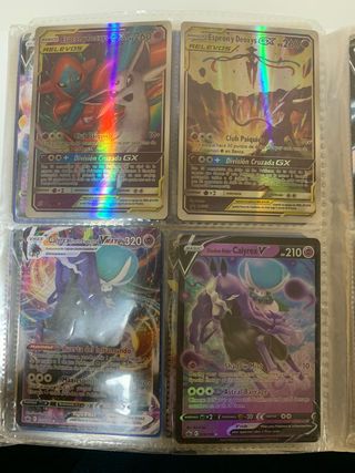 Album Cartas Pokemon Mega Ampharos EX Zeraora V