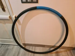 Aro Hula Hoop Fitness Azul y Negro