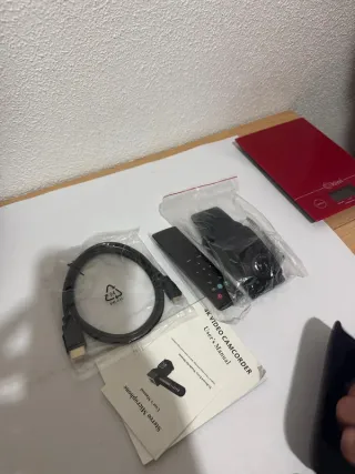 Videocámara 4K 48MP Zoom Digital 16X