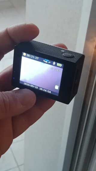 Action Cam 4K Ultra HD con Custodia