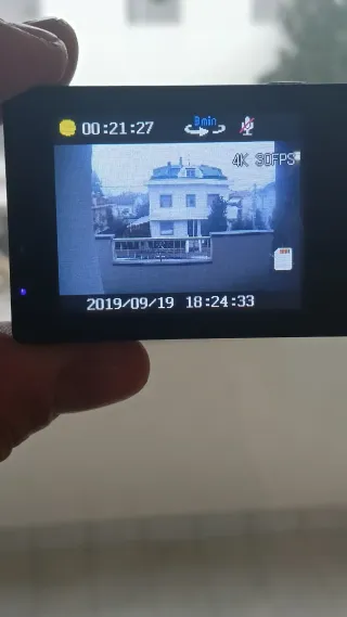 Action Cam 4K Ultra HD con Custodia