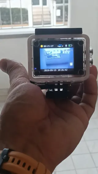 Action Cam 4K Ultra HD con Custodia