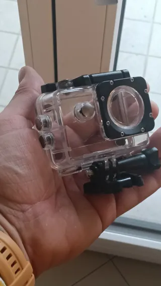 Action Cam 4K Ultra HD con Custodia