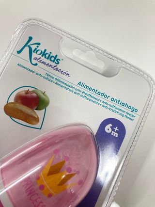 Chupete Kiokids Alimentador Anti-ahogo Rosa