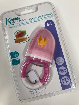 Chupete Kiokids Alimentador Anti-ahogo Rosa