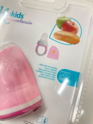 Chupete Kiokids Alimentador Anti-ahogo Rosa