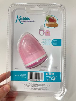 Chupete Kiokids Alimentador Anti-ahogo Rosa