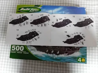 Barco Pirata Bloques Construcción 500 Piezas