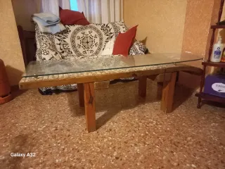 Trillo Antiguo convertido en mesa