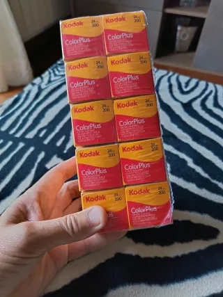 10 rulli Kodak ColorPlus 200